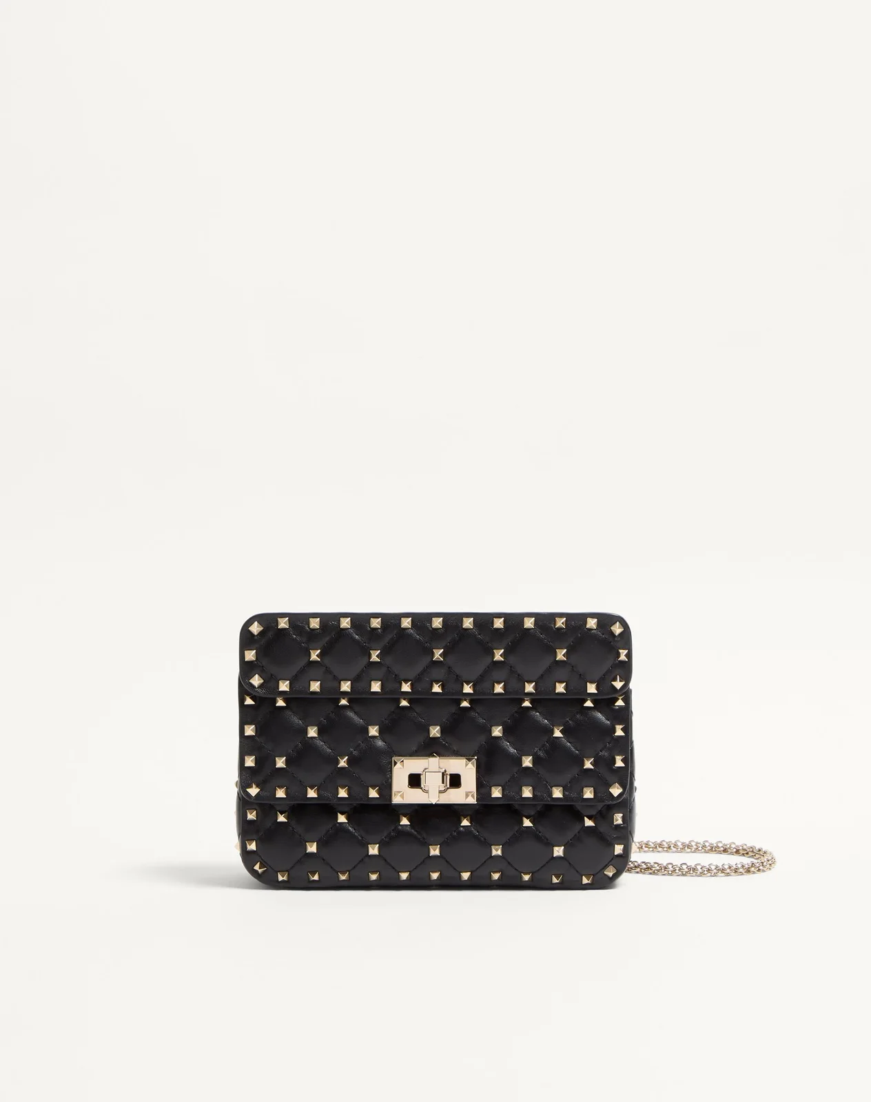 Маленькая сумка Rockstud Spike из кожи наппа — фото 1