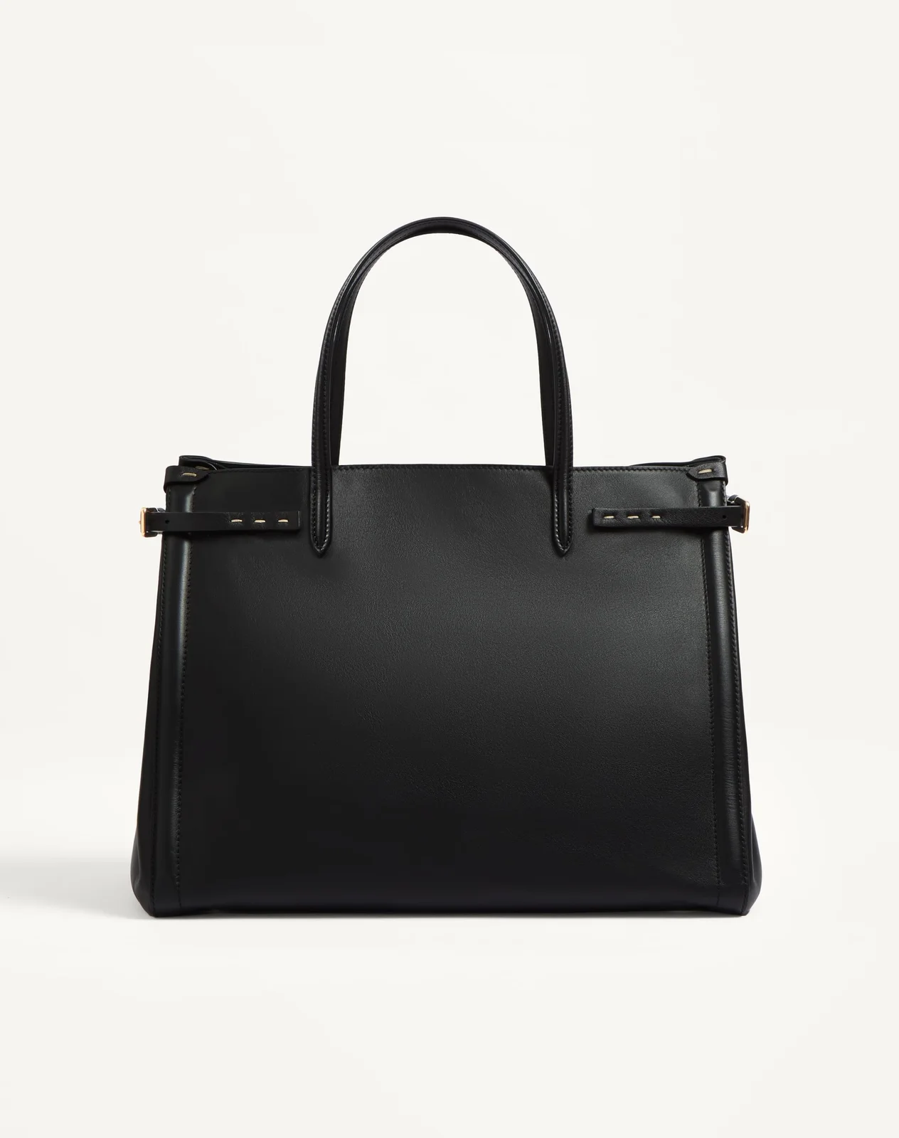 Сумка-тоут среднего размера Valentino Garavani Antibes из телячьей кожи — фото 4