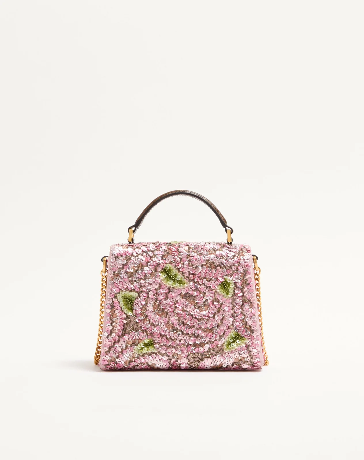 Мини-сумка с ручкой Valentino Garavani VSLING с вышивкой — фото 5