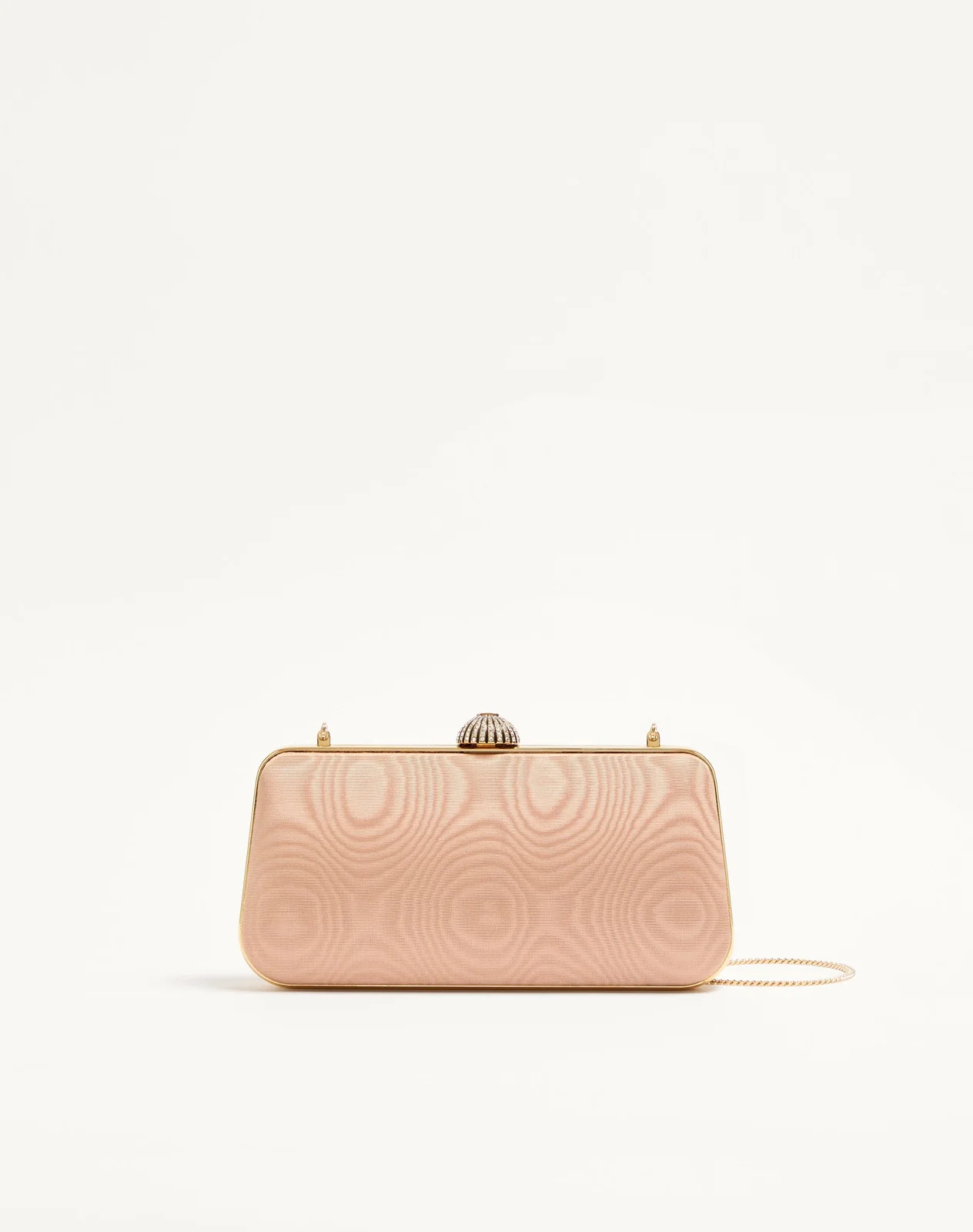 Клатч-минодьер Valentino Garavani Carry Secrets из ткани муар — фото 1