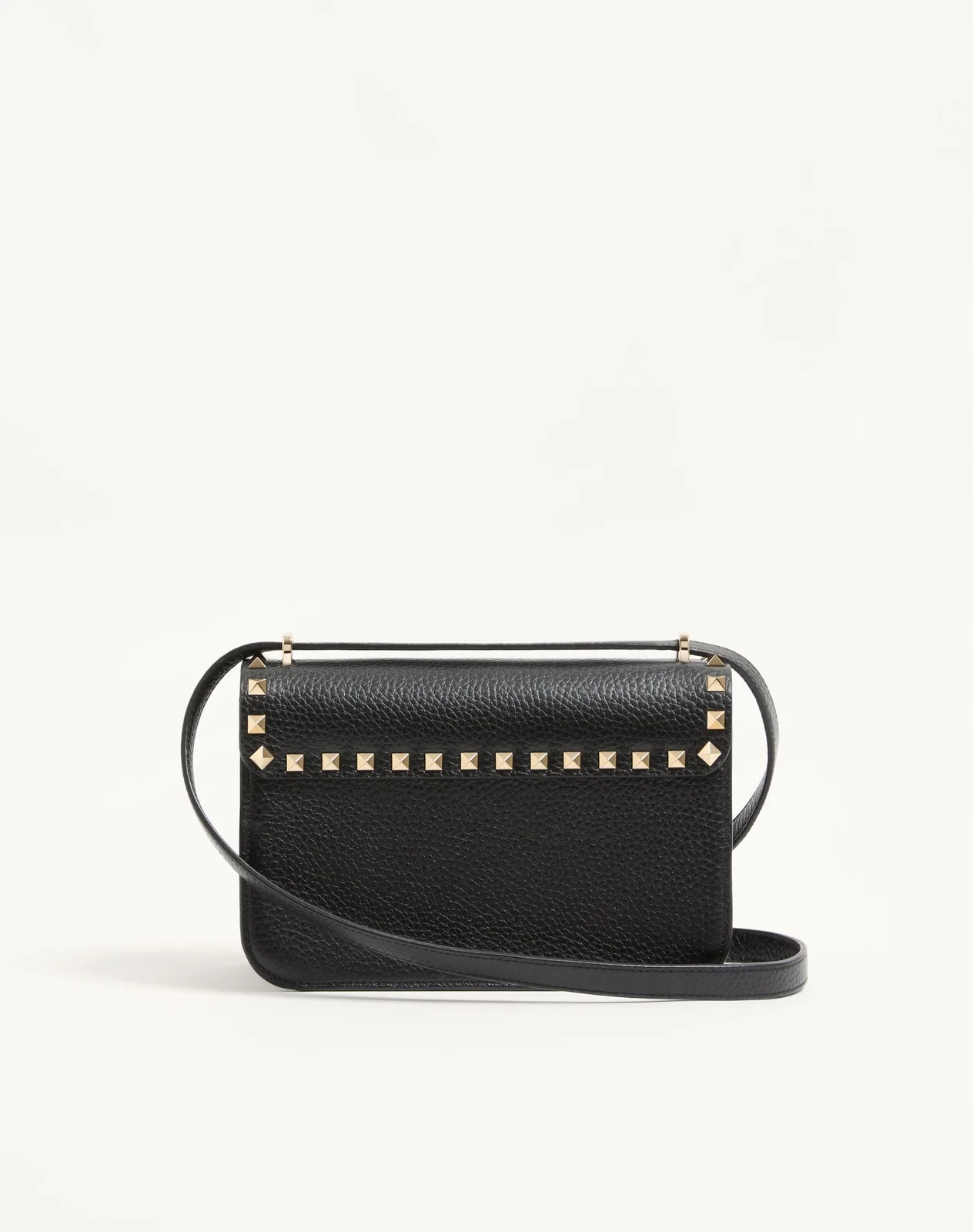 Маленькая сумка через плечо Valentino Garavani Rockstud из зернистой телячьей кожи — фото 5