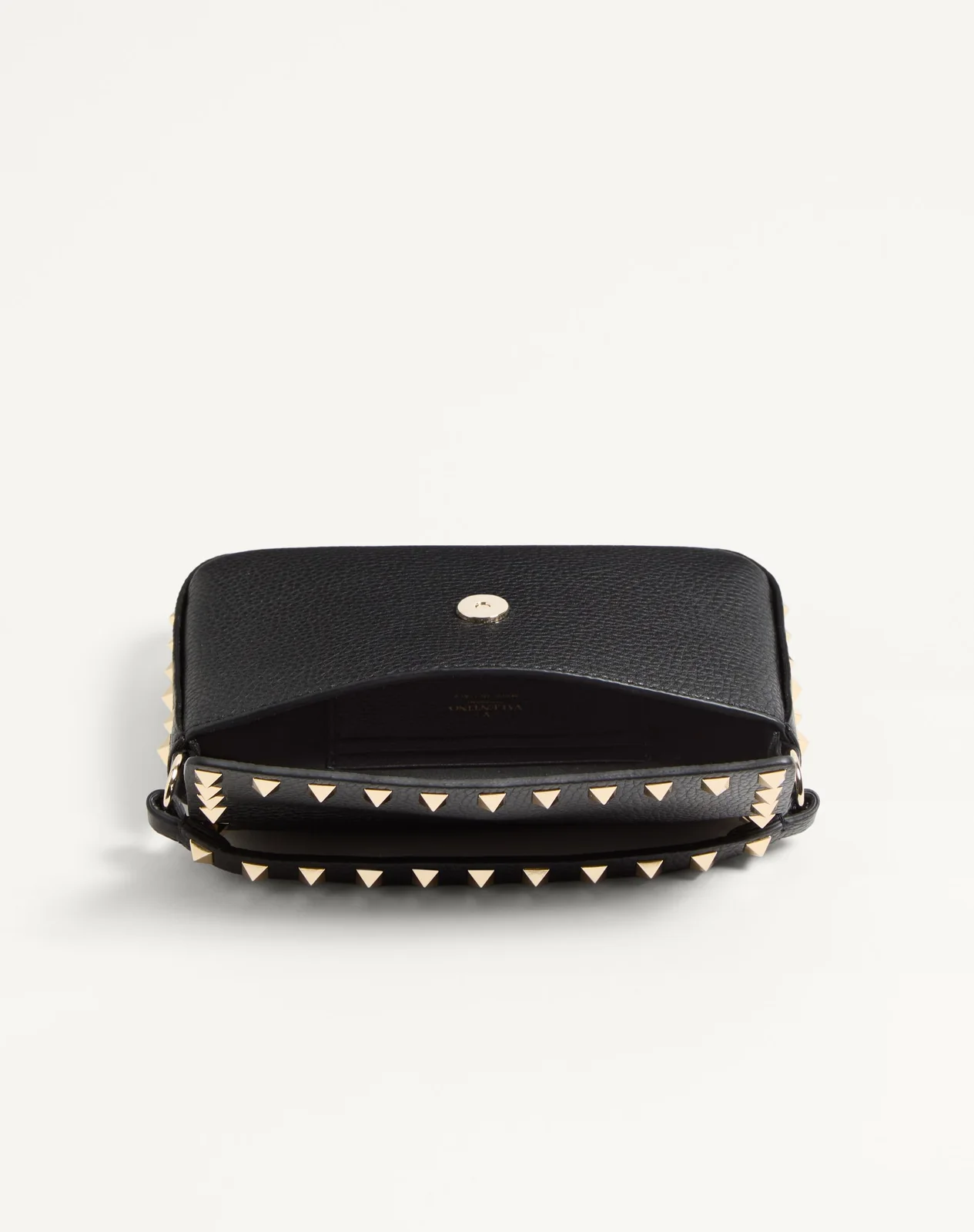 Клатч Rockstud из зернистой телячьей кожи — фото 6