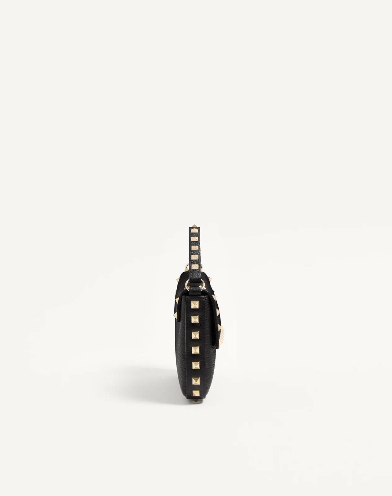 Клатч Rockstud из зернистой телячьей кожи — фото 4
