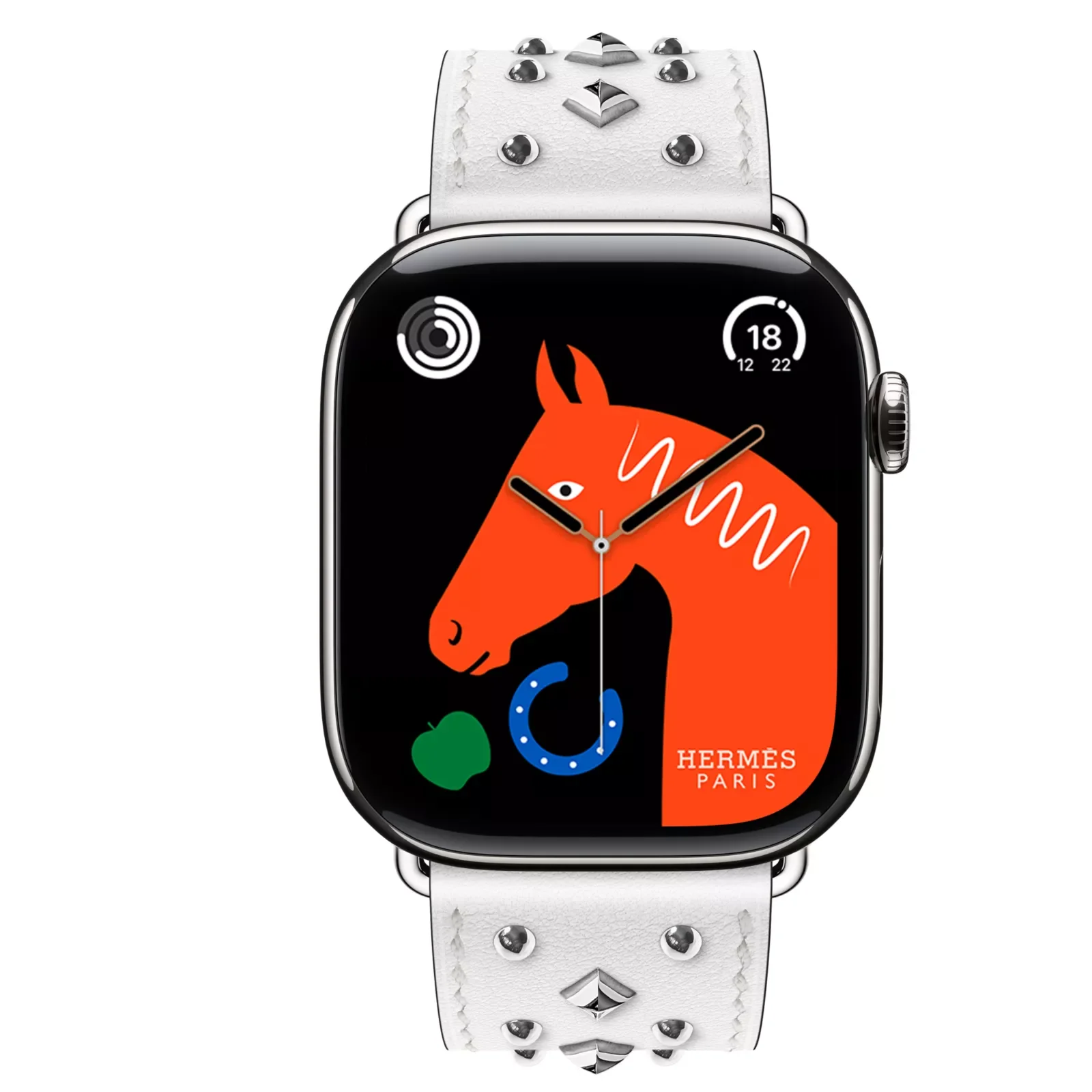 Series 11 Набрать &Apple Watch Hermès 46 Миллиметровая одинарная петля Clou Medor Rock Ремешок — фото 3