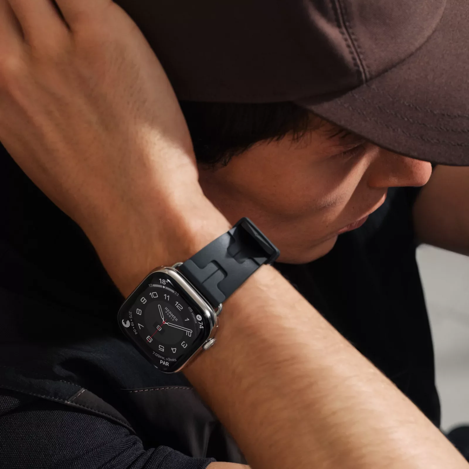 Series 11 Набрать &Apple Watch Hermès 46 Миллиметровая одинарная петля Kilim Складной ремешок на застежке — фото 2