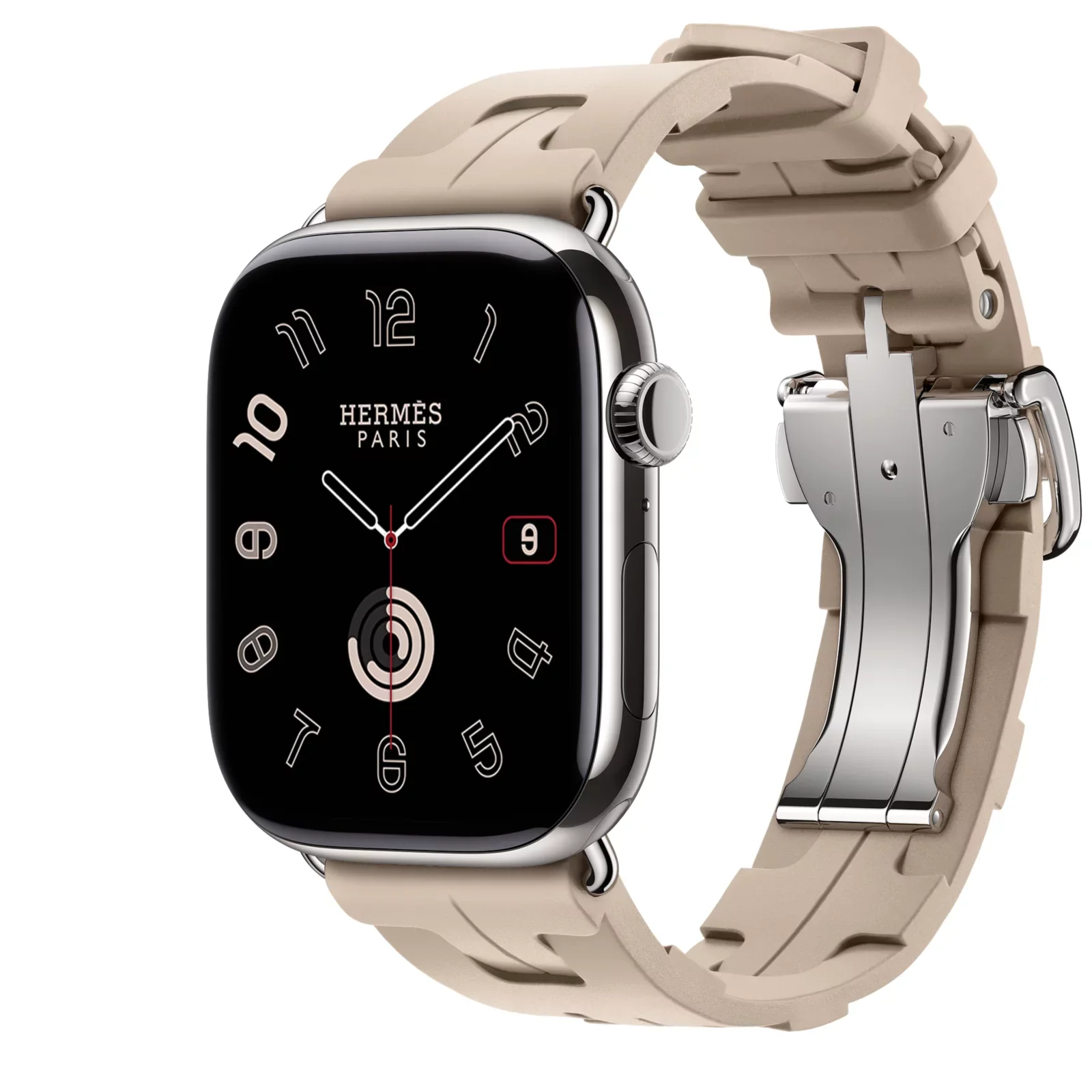 Series 11 Набрать &Apple Watch Hermès 46 Миллиметровая одинарная петля Kilim Складной ремешок на застежке — фото 3