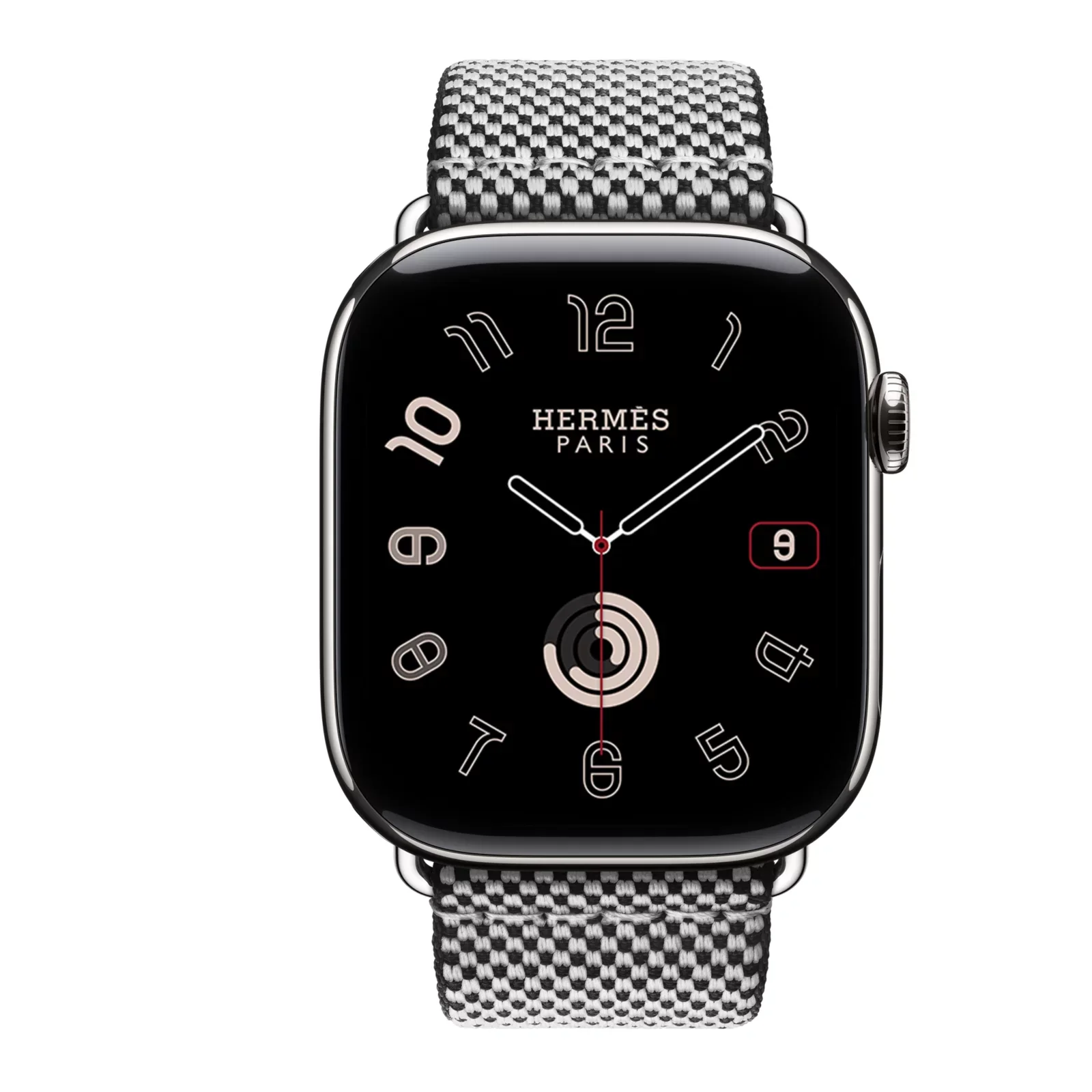 Series 11 Набрать &Apple Watch Hermès 46 Миллиметровая одинарная петля Toile H Ремешок — фото 1