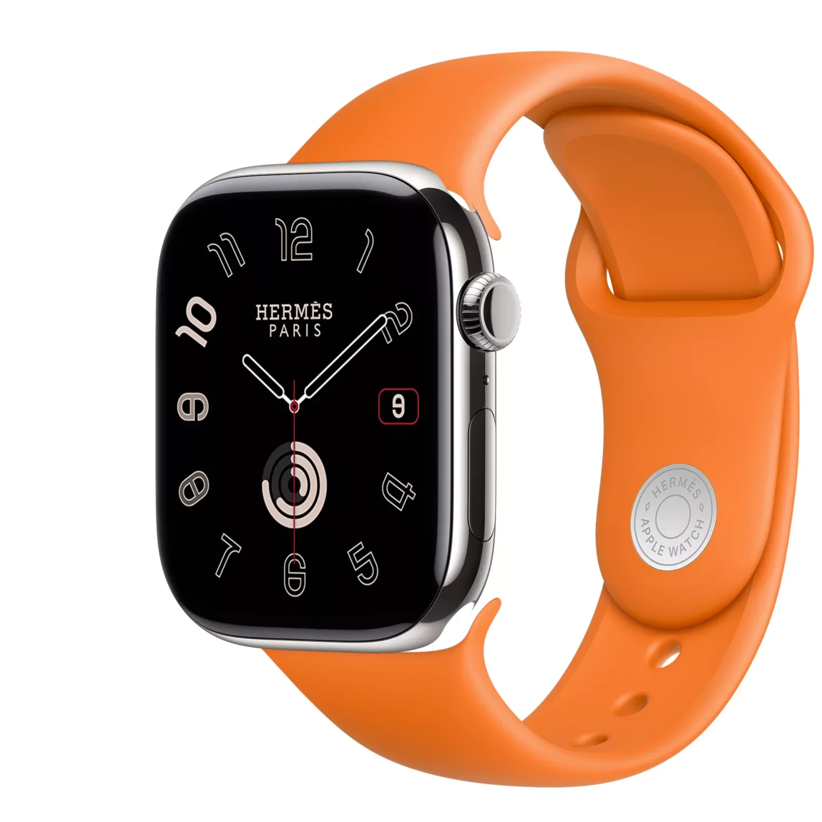 Series 11 Набрать &Apple Watch Hermès 46 Миллиметровый одиночный круг Happy ZooBandana Ремешок — фото 5