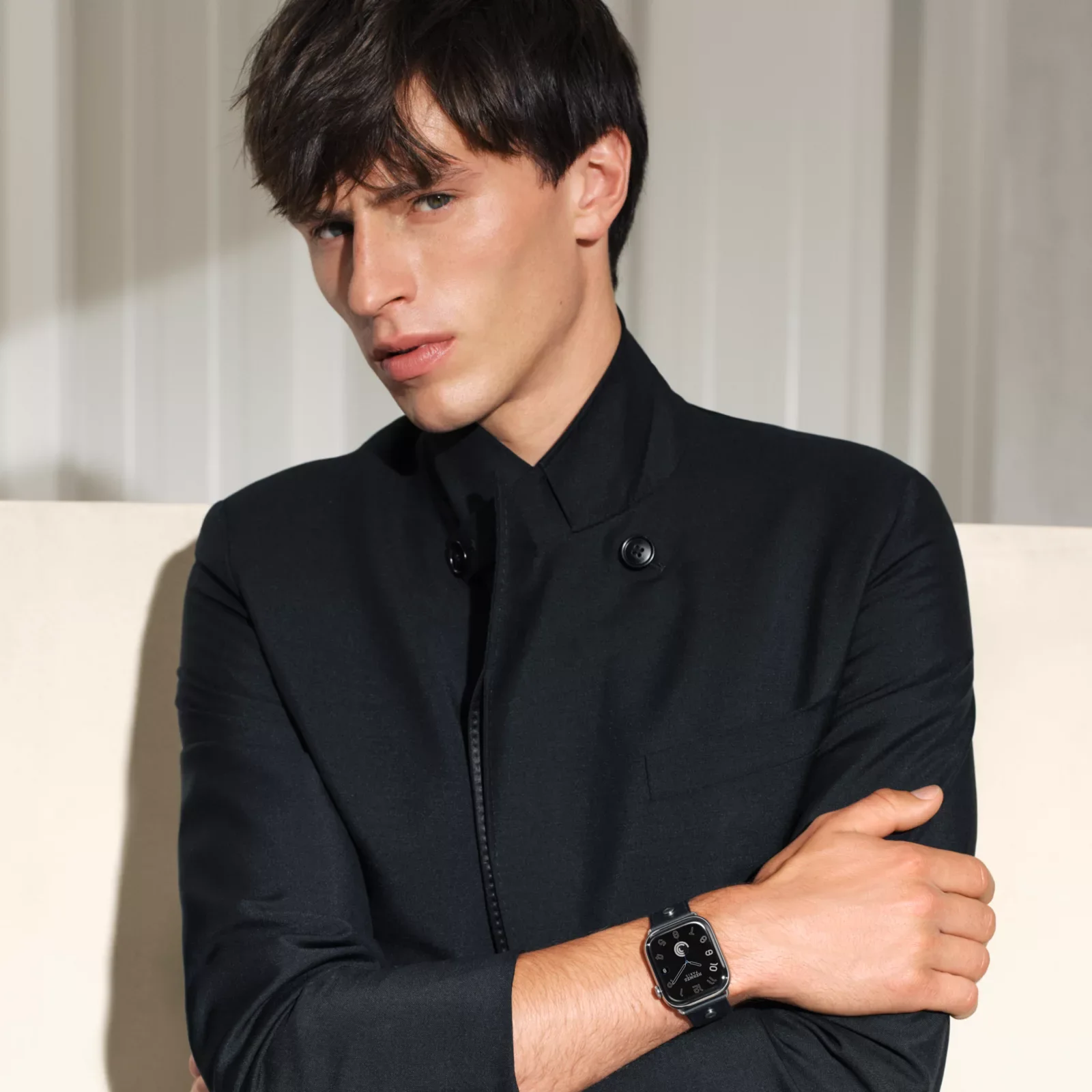 Series 11 Набрать &Apple Watch Hermès 46 Одноэтажный тур Clou de Selle Band — фото 2