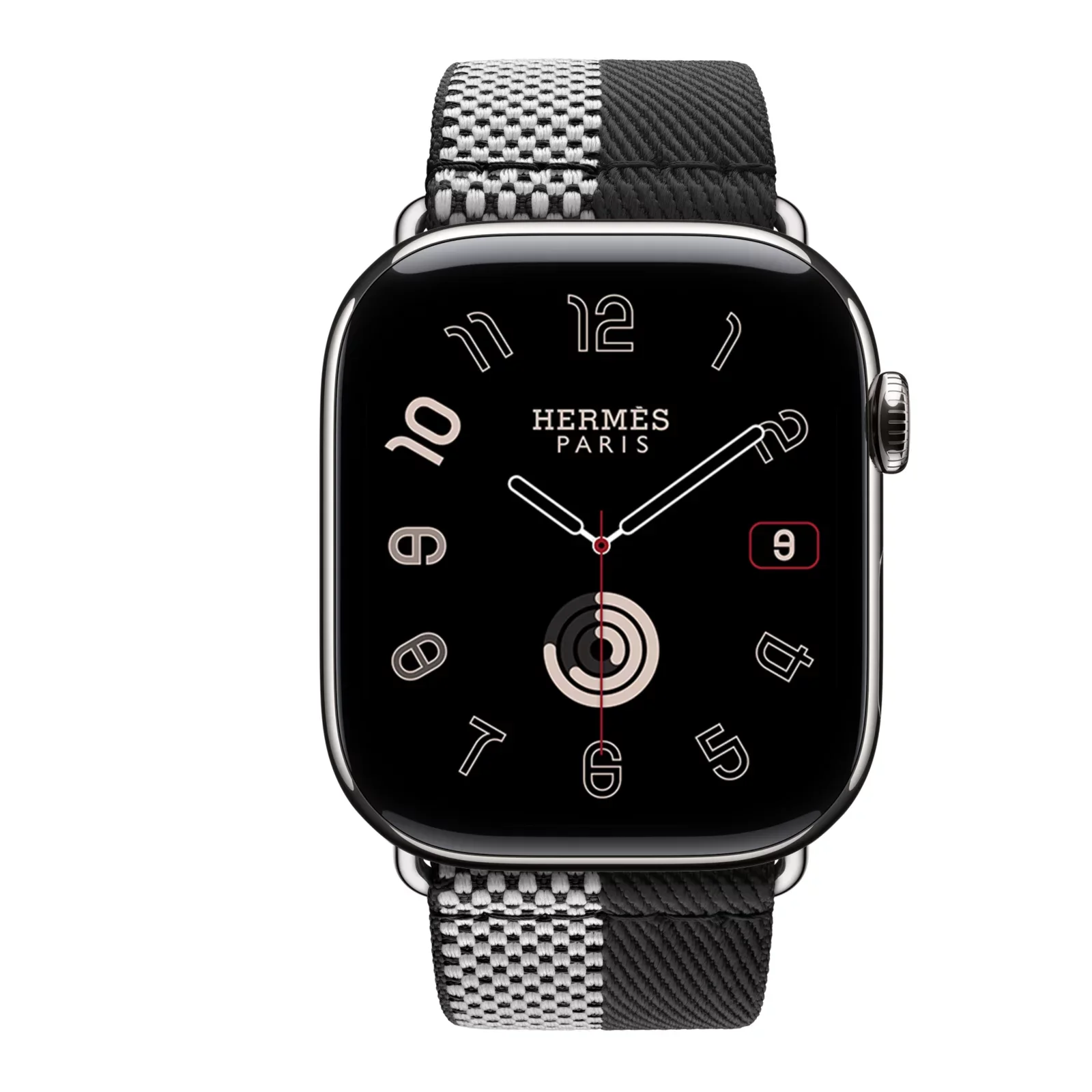 Series 11 Набрать &Apple Watch Hermès 46 Миллиметровая одинарная петля Toile H Ремешок Game Duo — фото 1