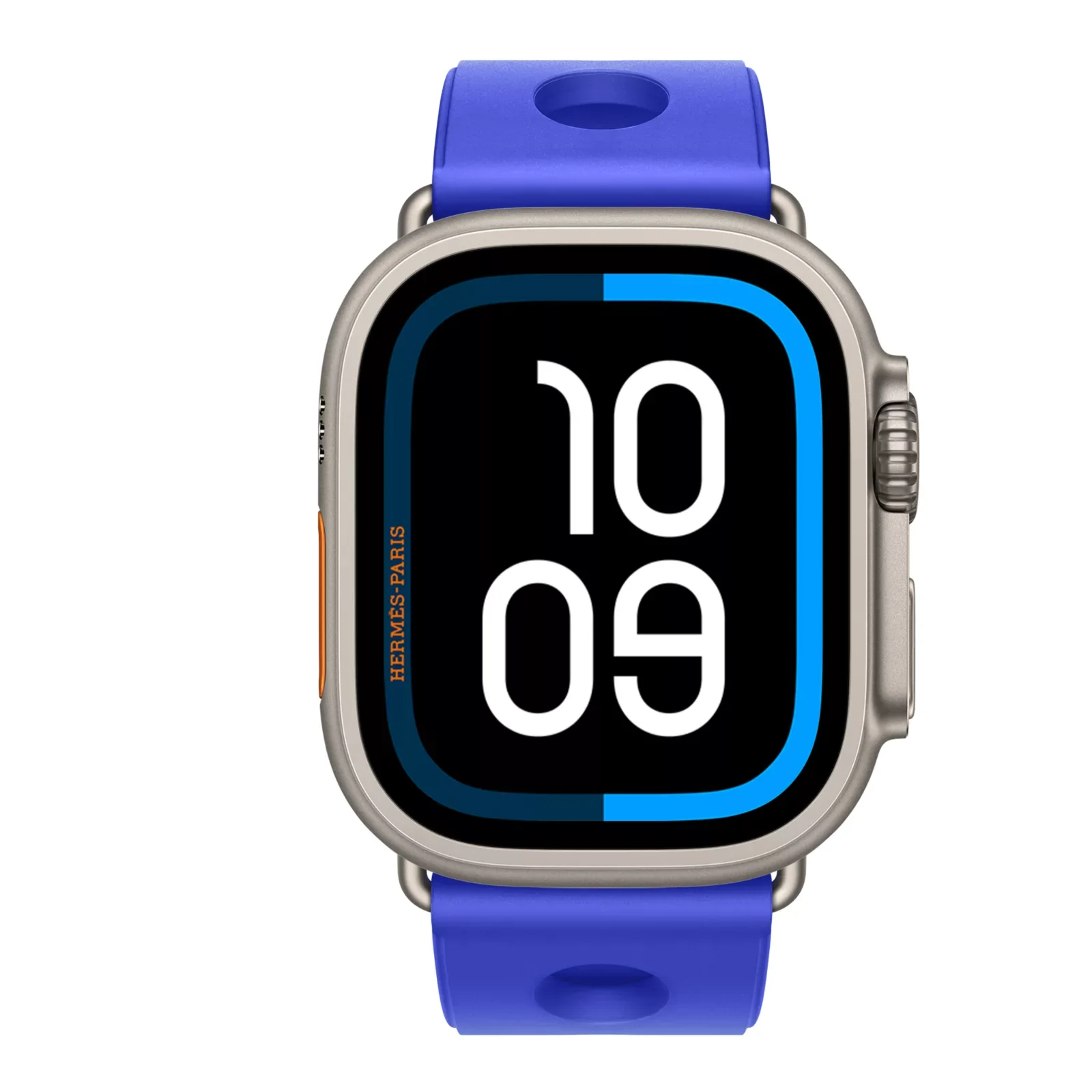 Ultra 3 Набрать &Apple Watch Hermès 49 Миллиметровая одинарная петля Scub'H Diving Ремешок