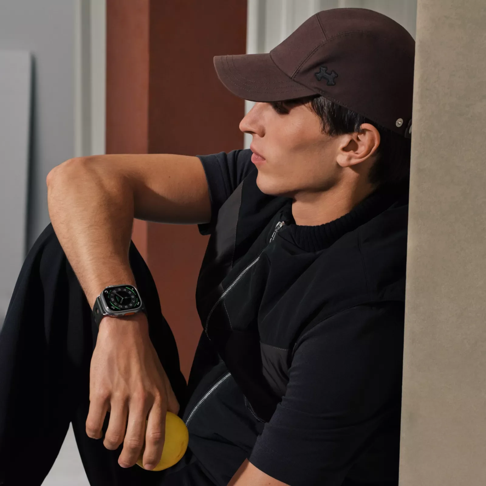 Ultra 3 Набрать &Apple Watch Hermès 49 Миллиметровая одинарная петля Scub'H Diving Ремешок — фото 2