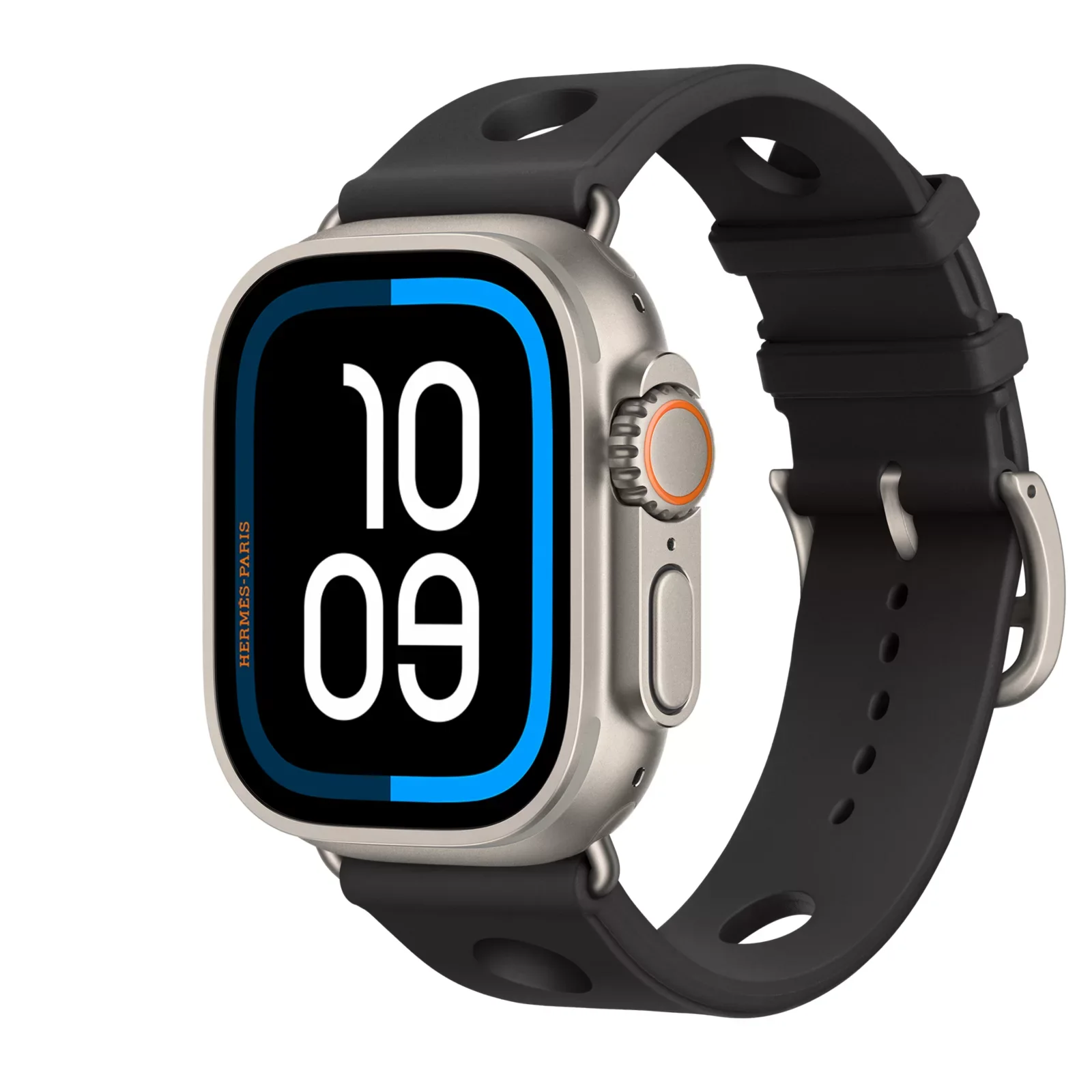 Ultra 3 Набрать &Apple Watch Hermès 49 Миллиметровая одинарная петля Scub'H Diving Ремешок — фото 3