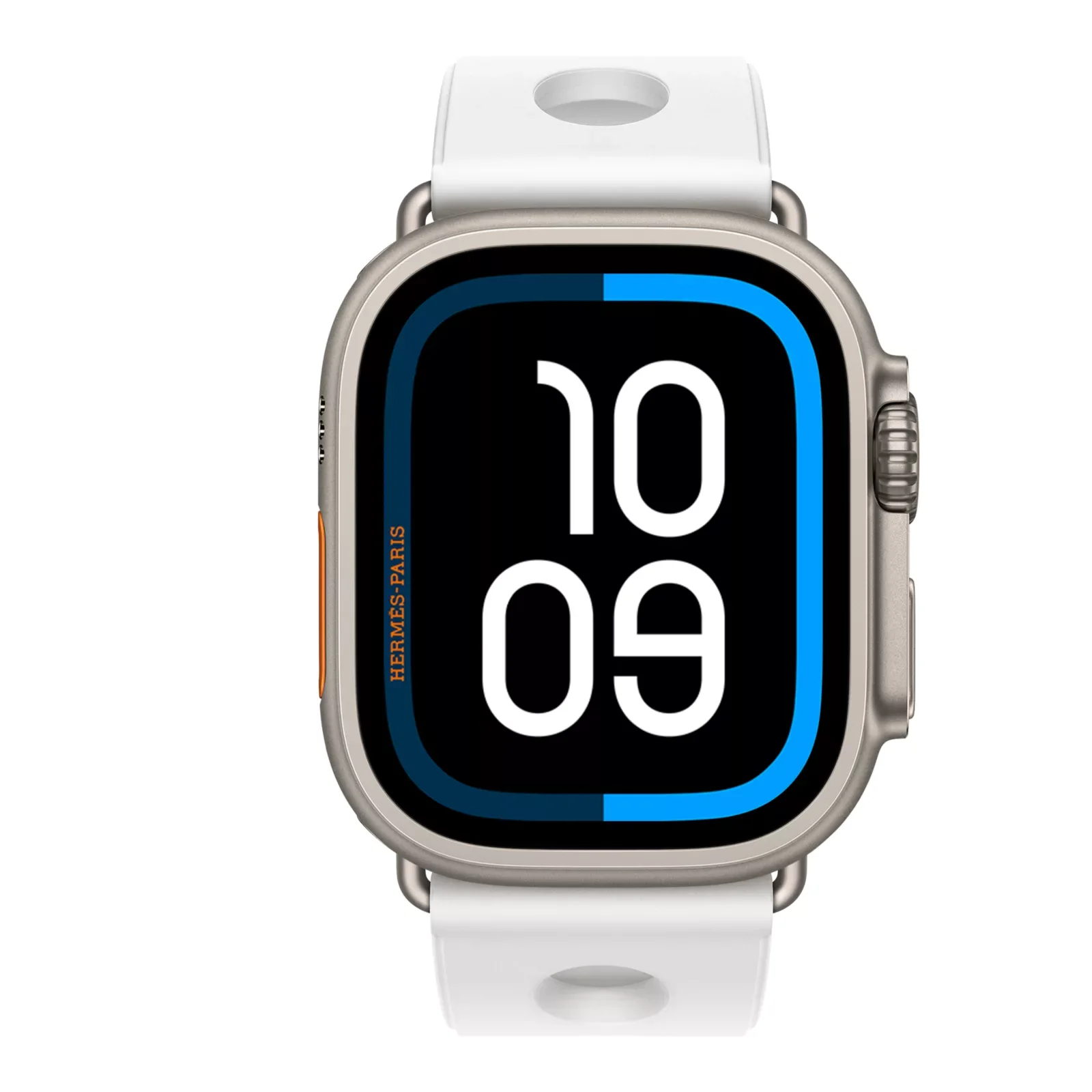 Ultra 3 Набрать &Apple Watch Hermès 49 Миллиметровая одинарная петля Scub'H Diving Ремешок