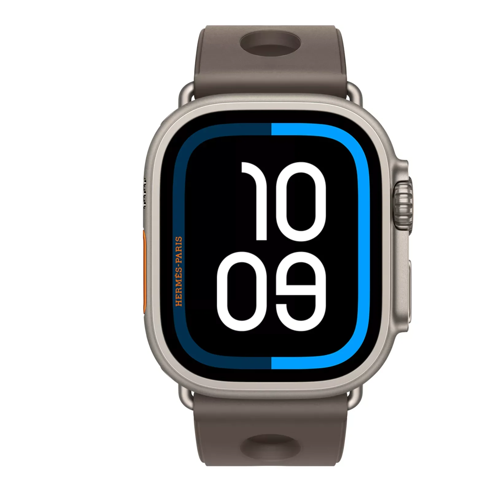 Ultra 3 Набрать &Apple Watch Hermès 49 Миллиметровая одинарная петля Scub'H Diving Ремешок