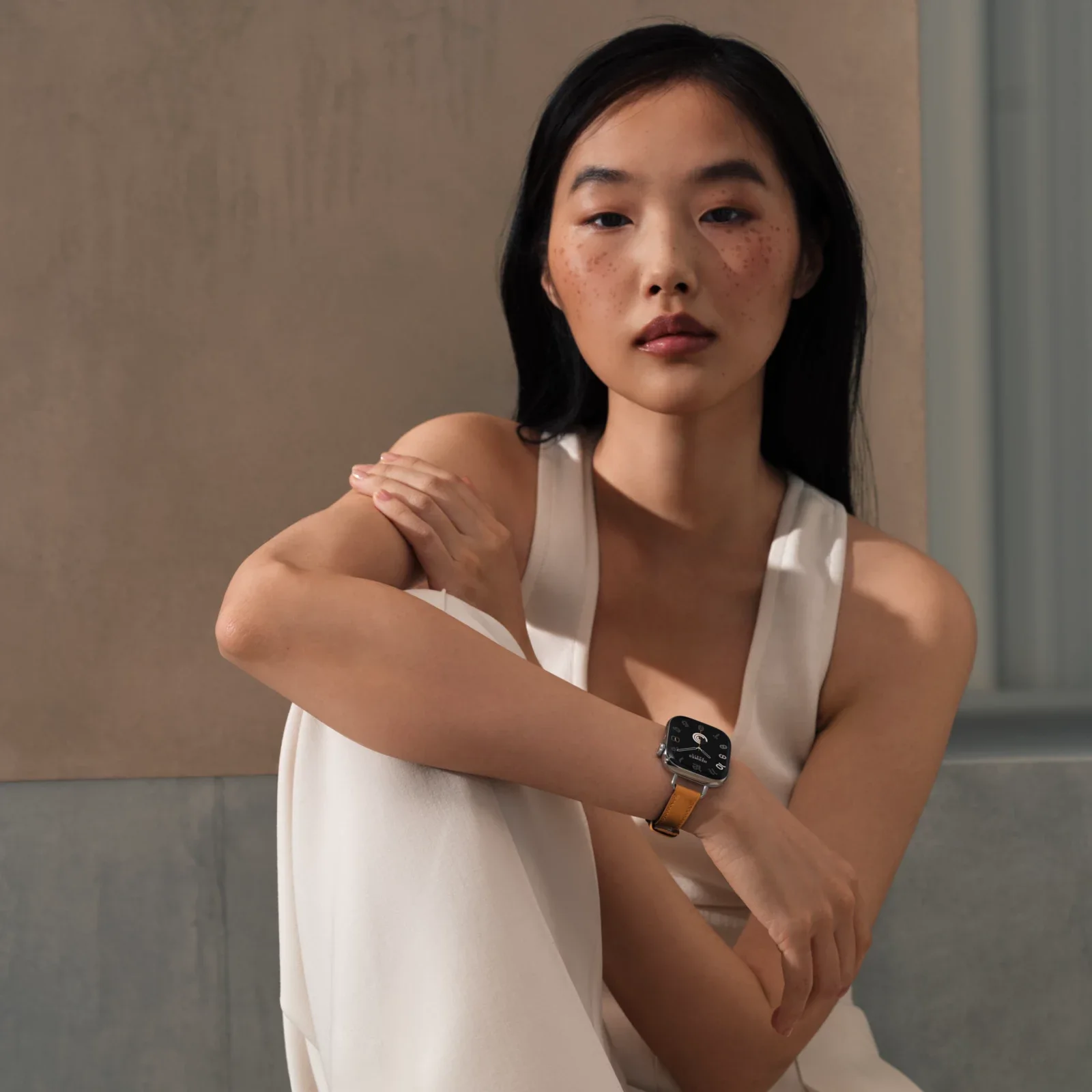 Apple Watch Hermès 42 Миллиметровая одинарная петля Attelage Ремешок — фото 2