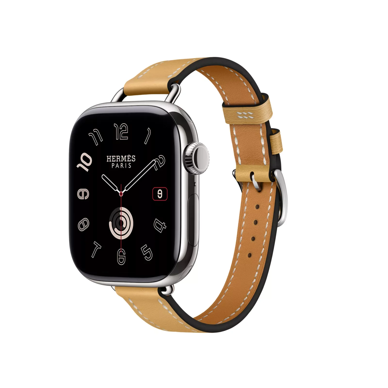 Apple Watch Hermès 42 Миллиметровая одинарная петля Attelage Ремешок — фото 3
