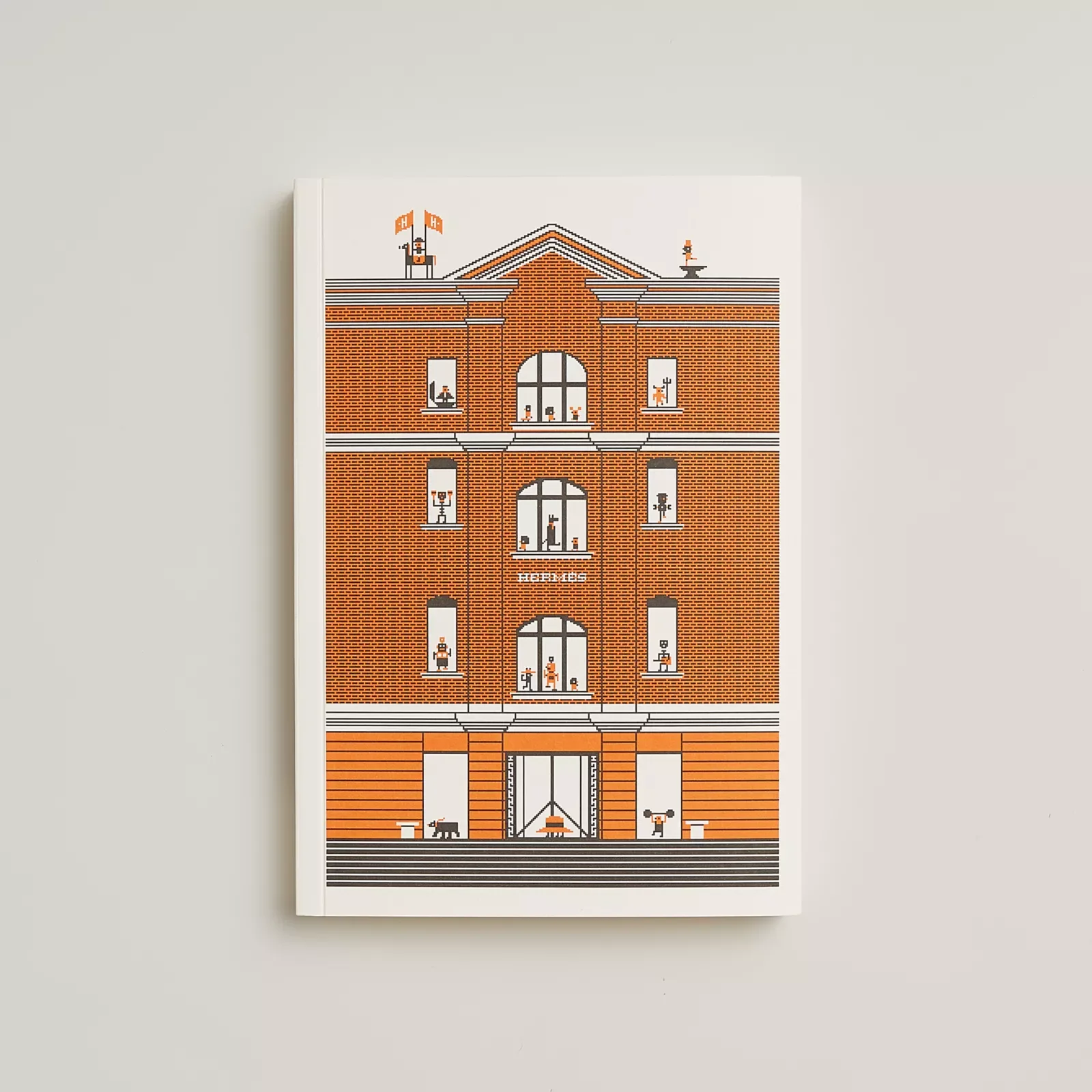 Чистый блокнот Shanghai Hermès House