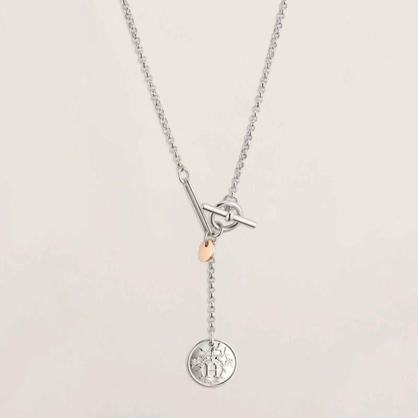 Hermès Ex-Libris Ожерелье, маленькое