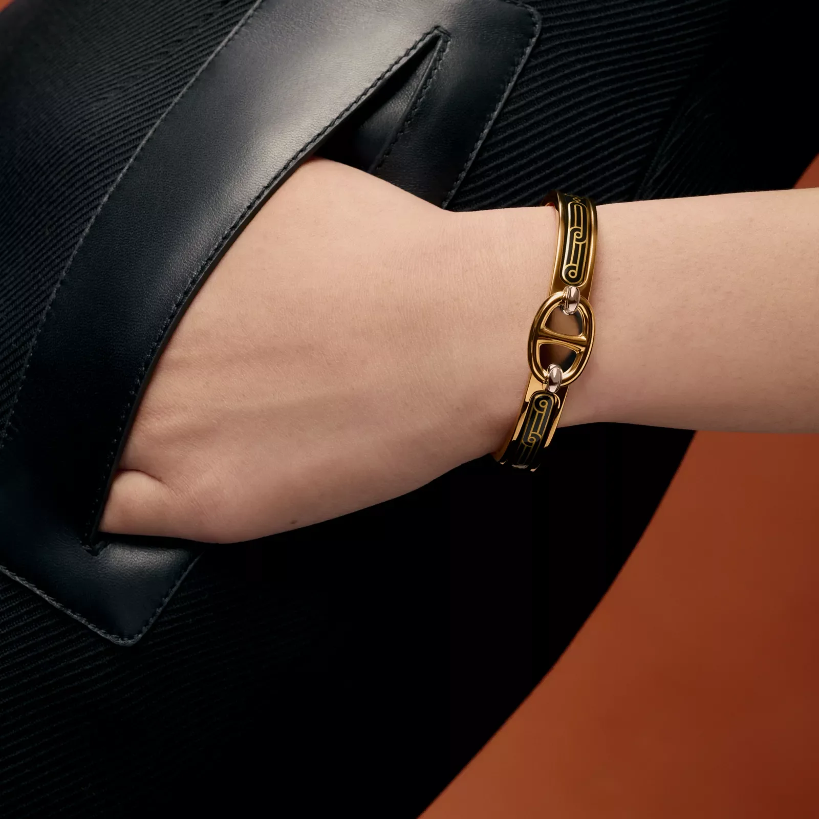 Mini Clic Chaine d'Ancre Hermès Sellier Браслет — фото 2