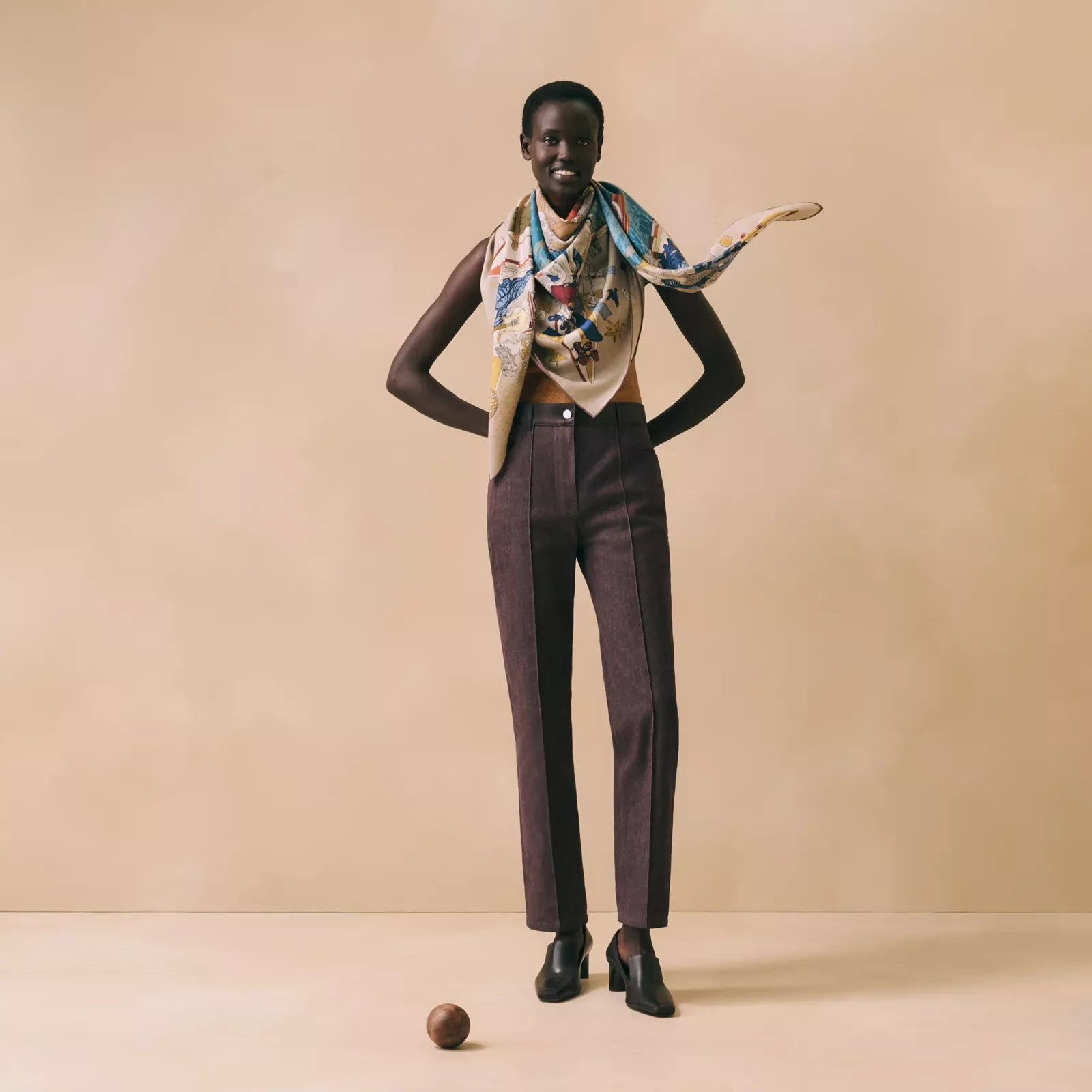 «Флагман Hermès»140 накидка — фото 3