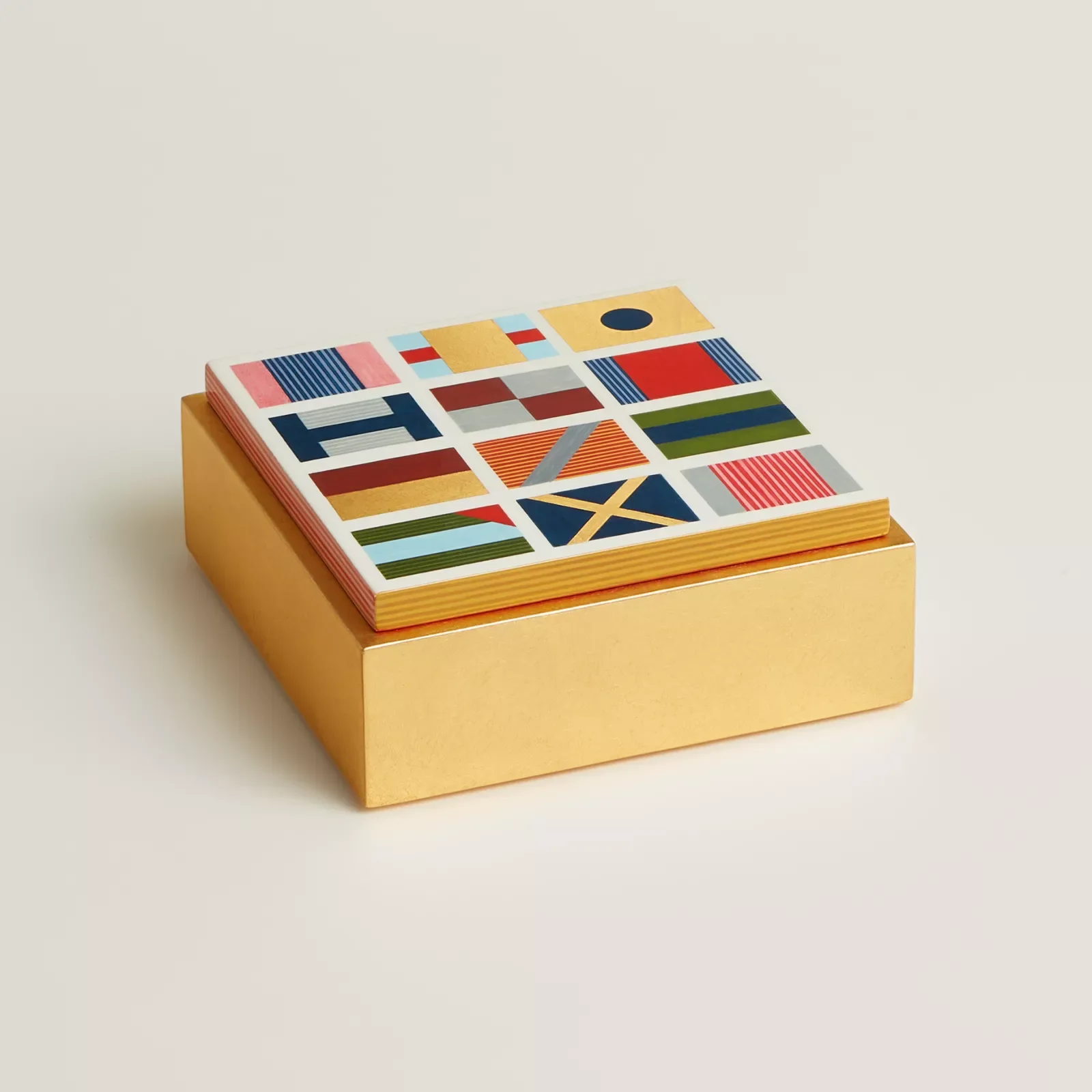 “Theoreme Геометрическая эмблема лошади "Организатор Box, Small — фото 1