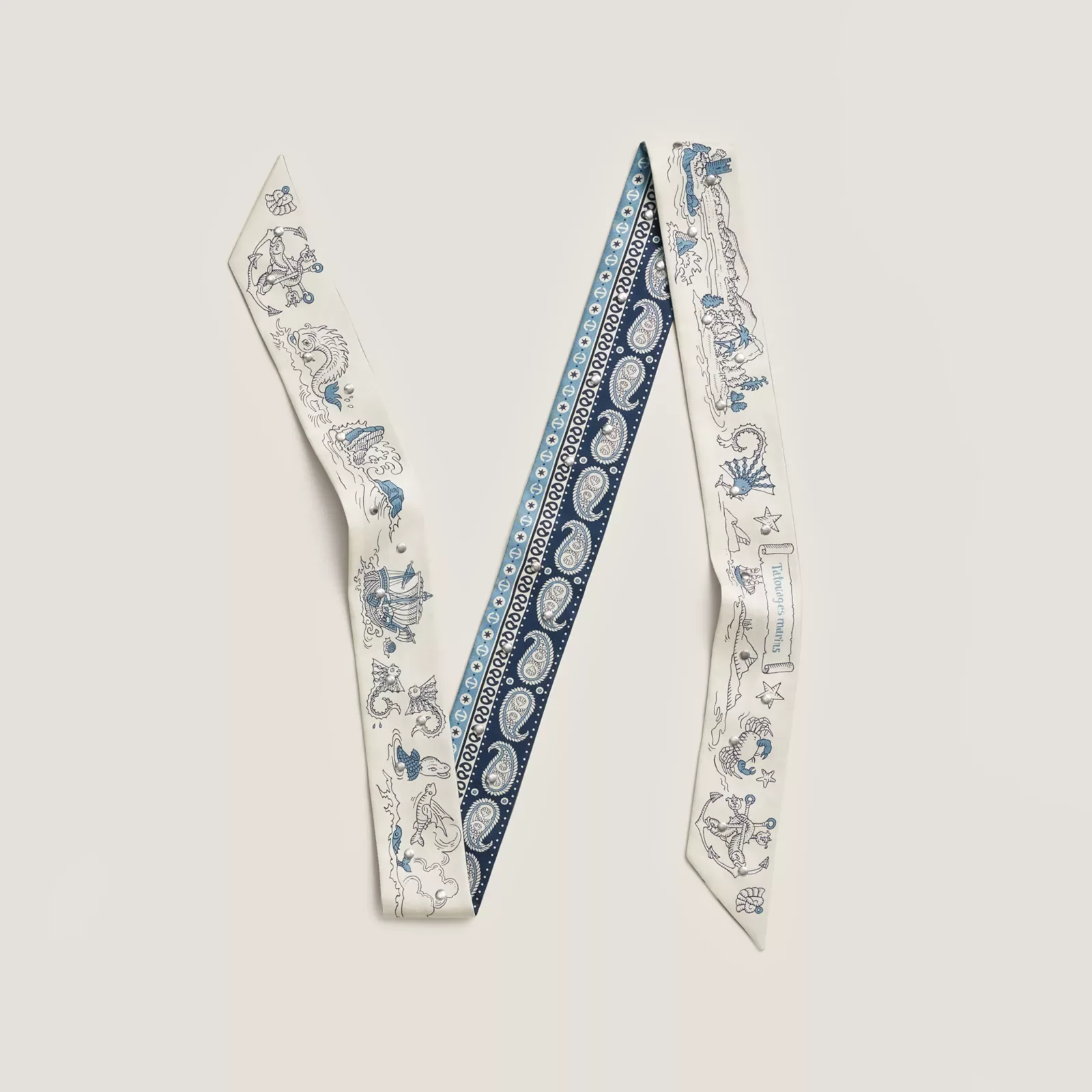 - Морские татуировки.Bandana«Заклепка саржевая лента — фото 2