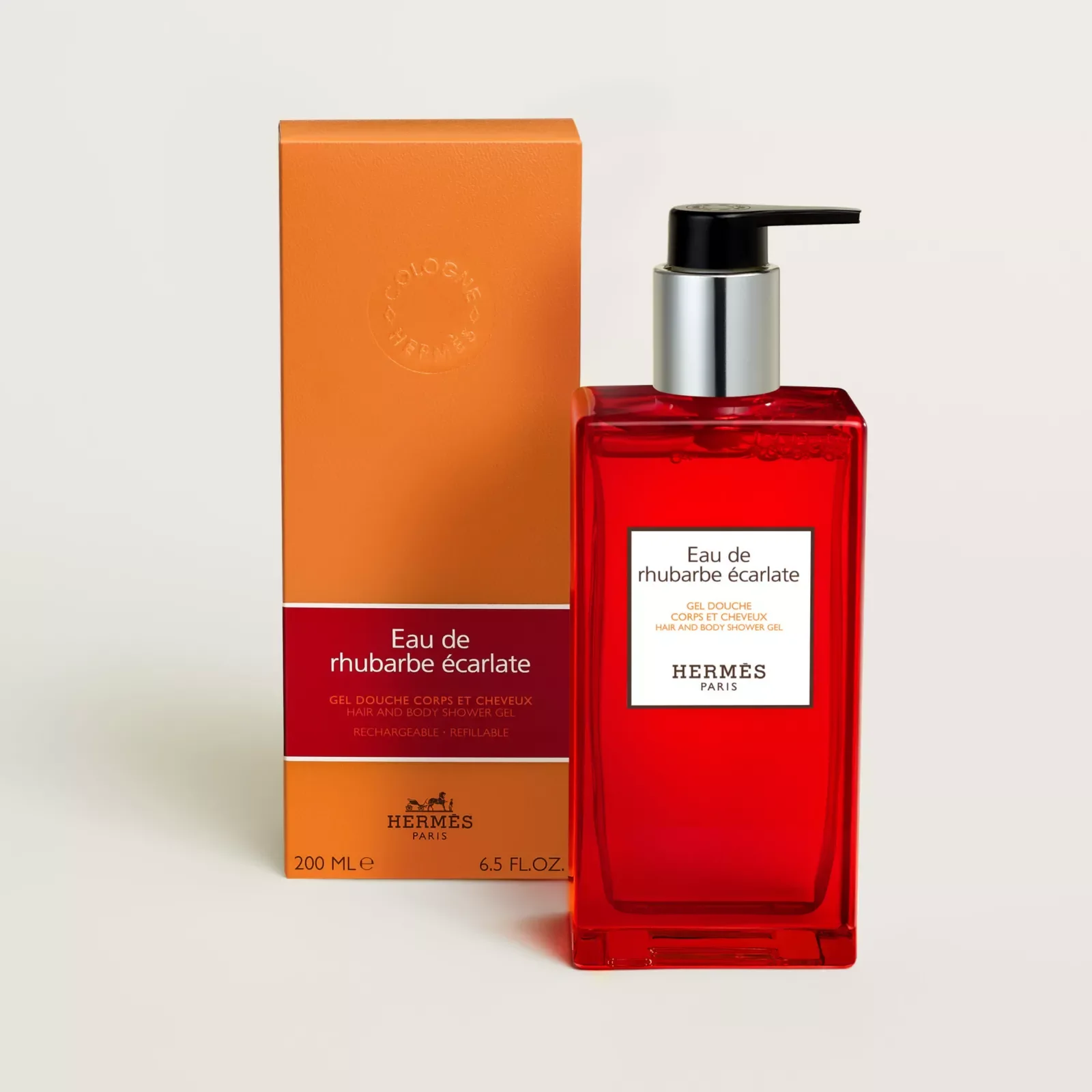 Шампунь с ароматом женьшеня Hermès Scarlet — фото 2