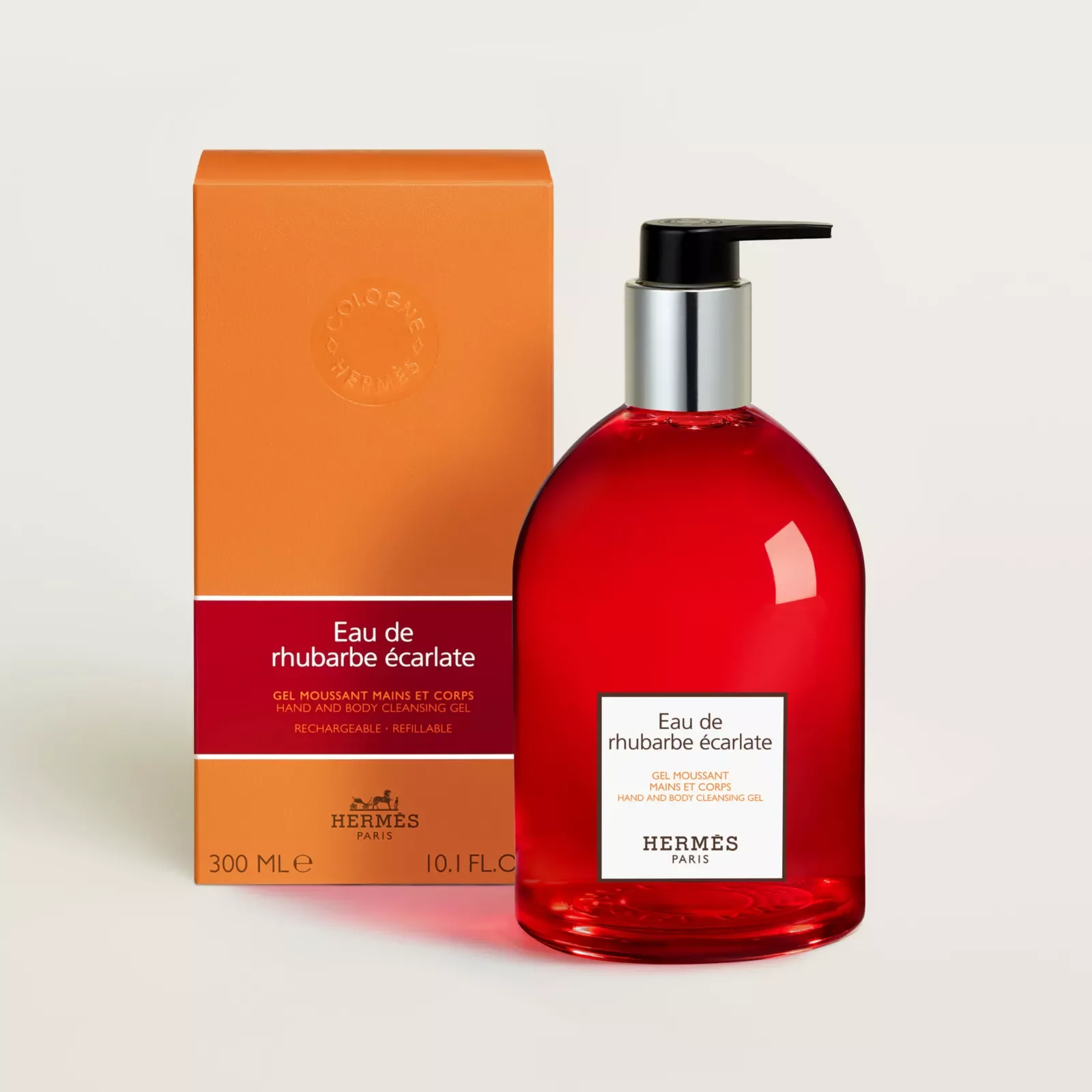 Гель для мытья рук и тела Hermes с ароматом «Алый морской огурец» — фото 2