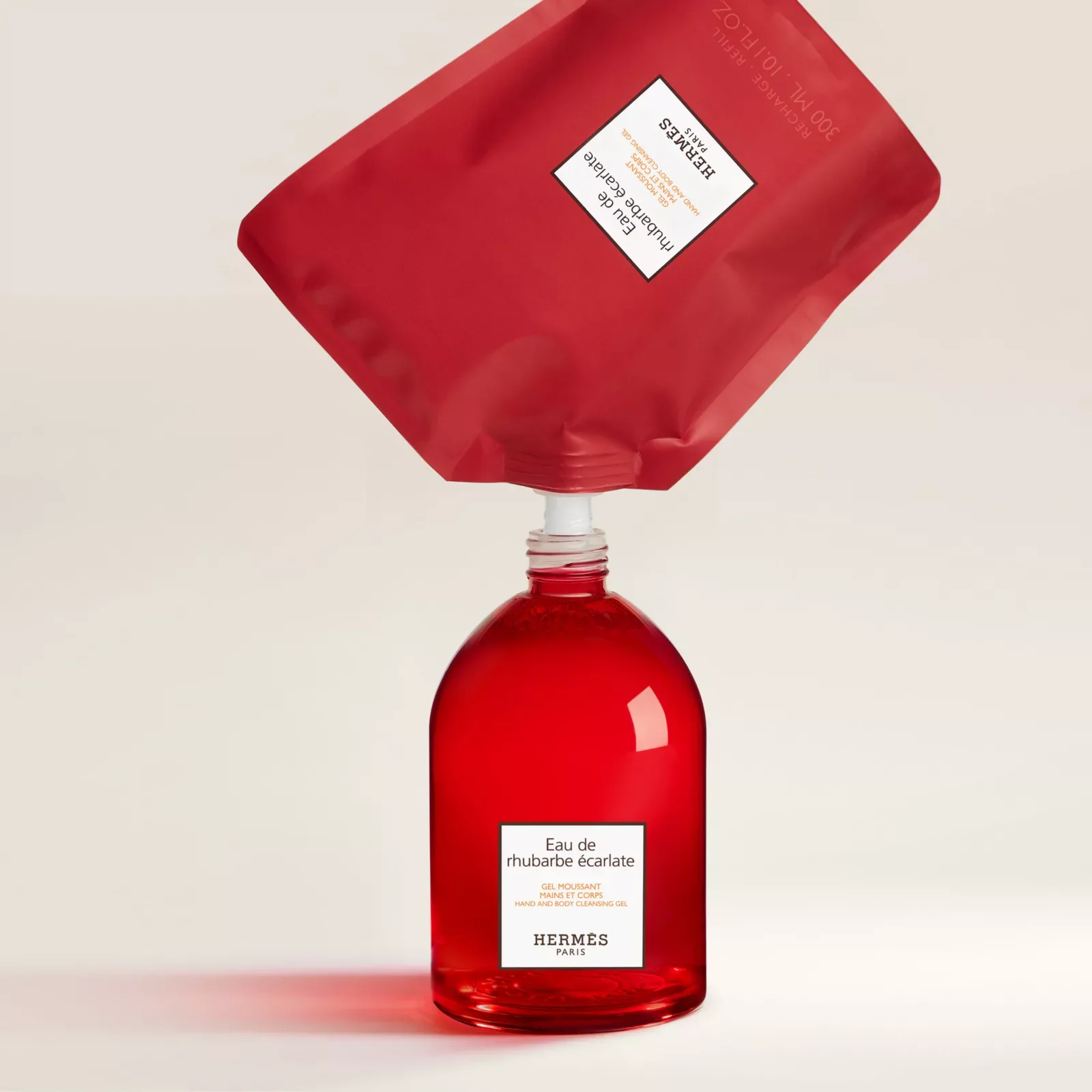 Гель для мытья рук и тела Hermes с ароматом «Алый морской огурец» — фото 4