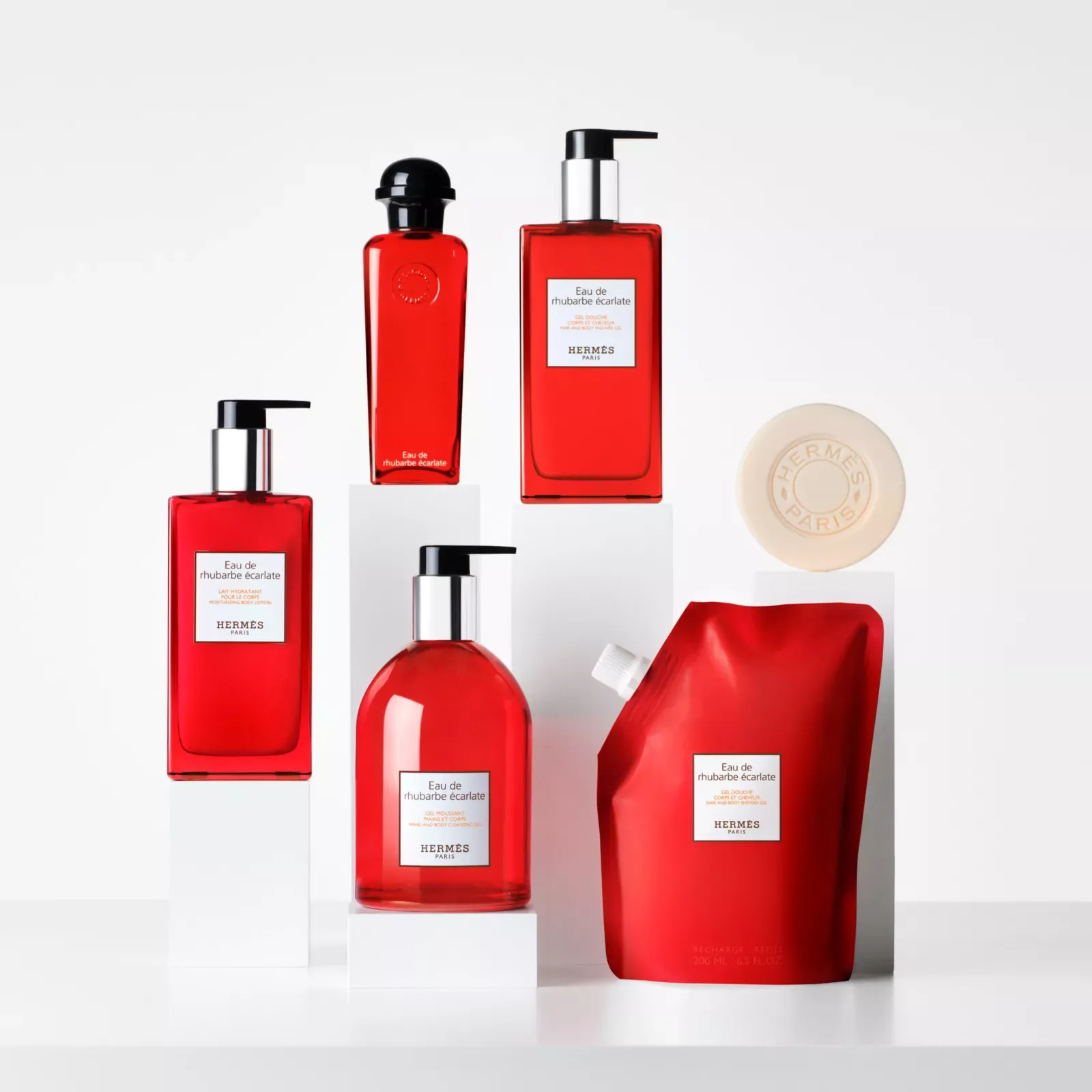 Гель для мытья рук и тела Hermes с ароматом «Алый морской огурец» — фото 6