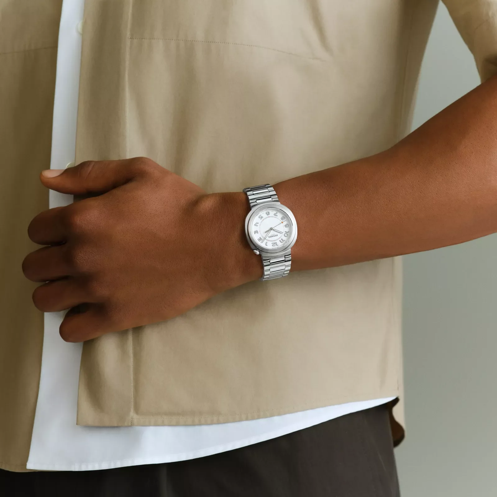 Hermès Cut Наручные часы, большого размера,36 миллиметр — фото 3