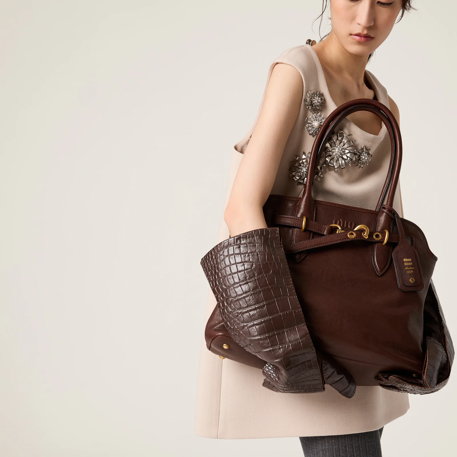 Сумка «Aventure» из кожи наппа — фото 5