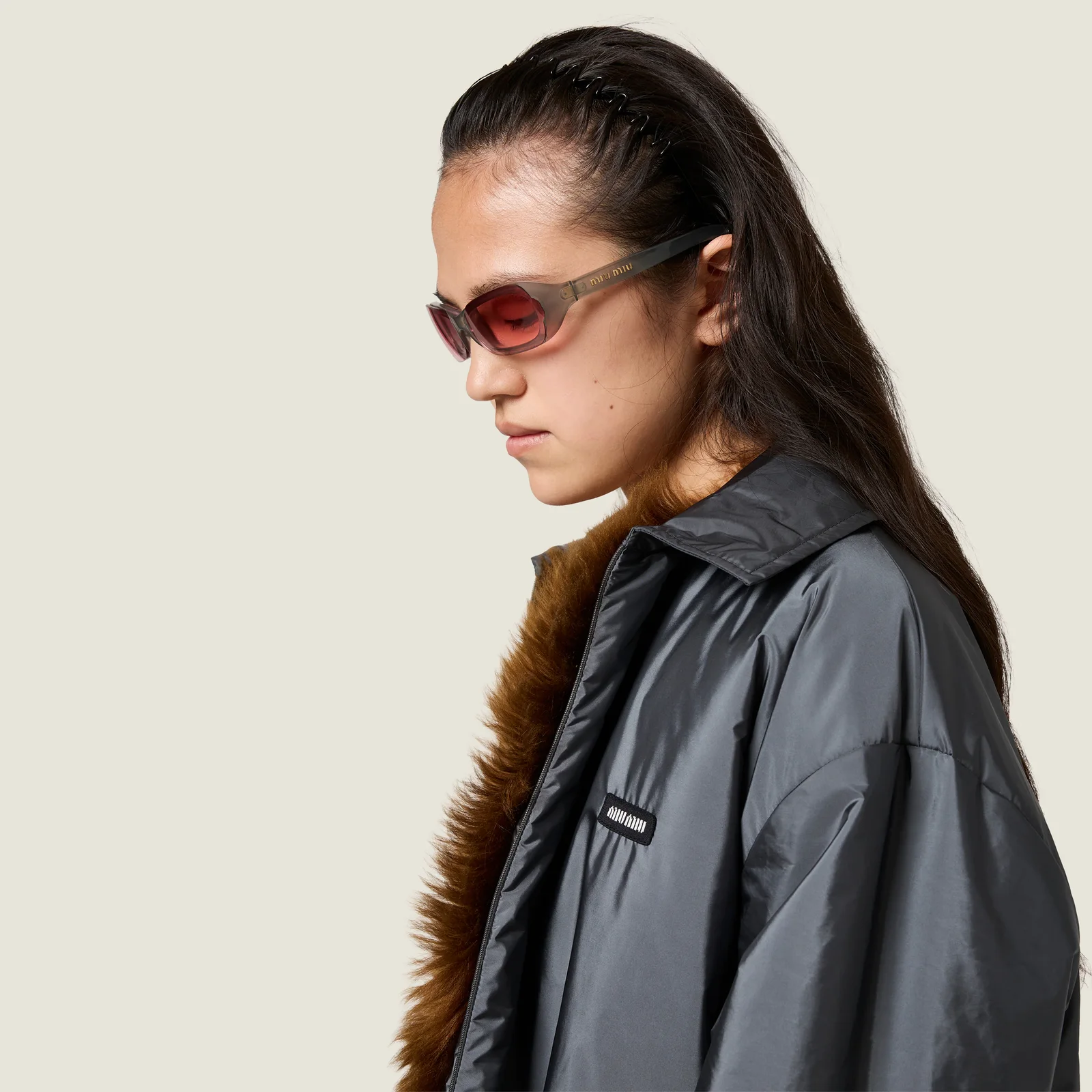 Солнцезащитные очки Miu Miu для подиума — фото 6