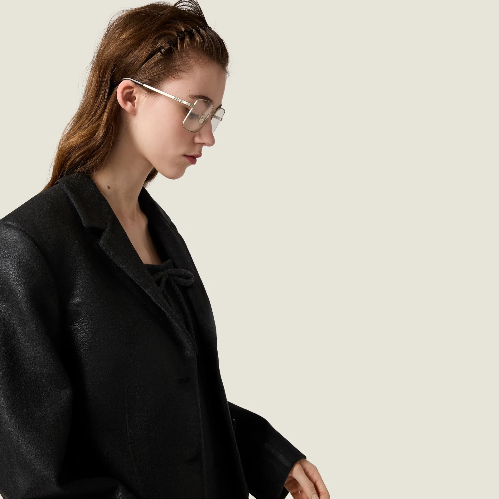 Солнцезащитные очки Miu Miu для подиума — фото 6