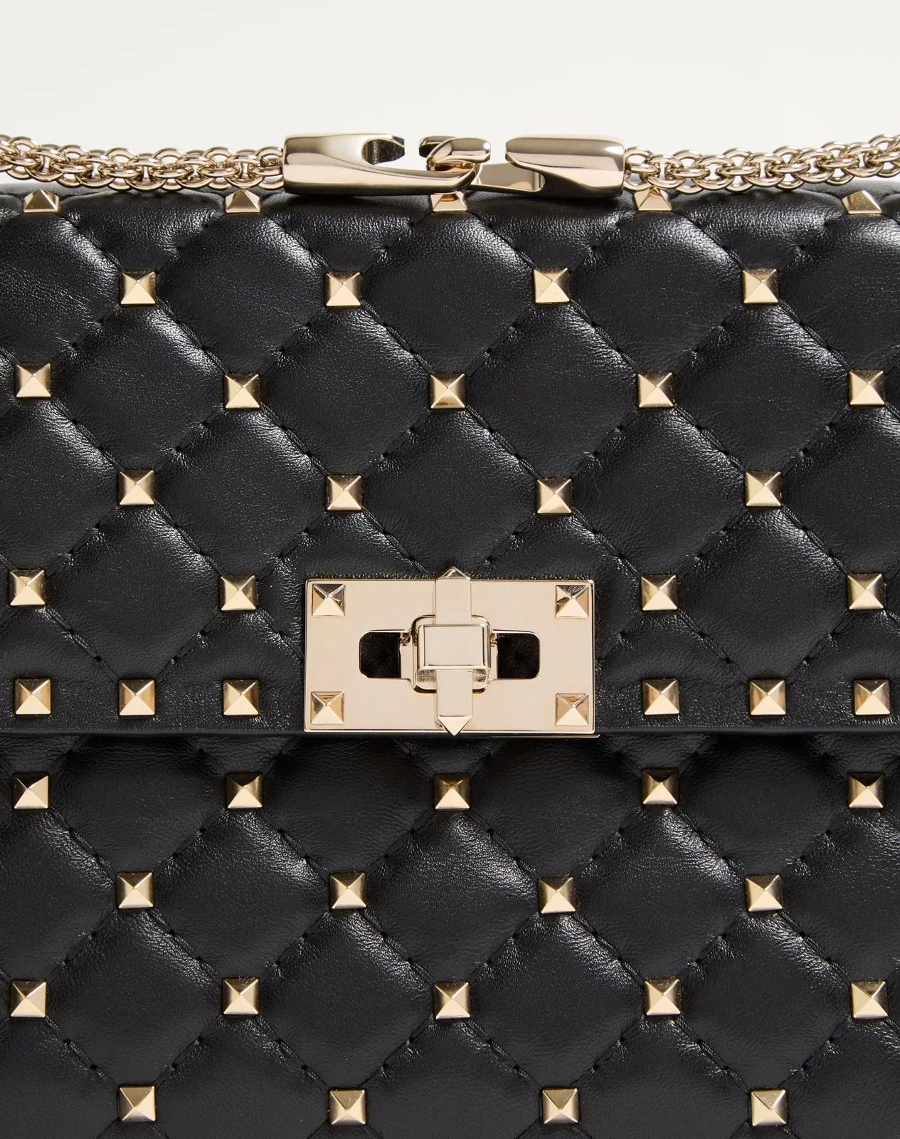 Сумка среднего размера Rockstud Spike из кожи наппа — фото 7