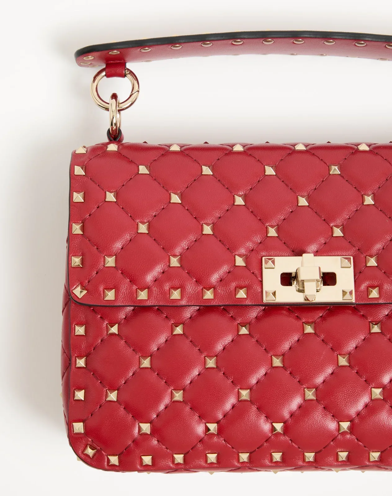 Сумка среднего размера Rockstud Spike из кожи наппа — фото 7