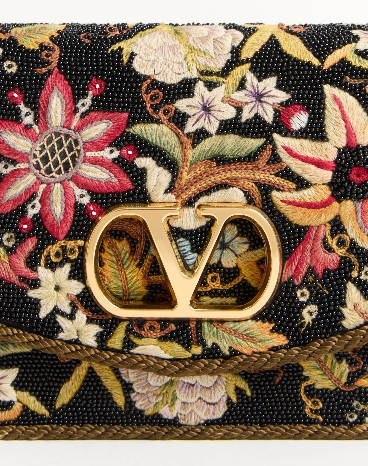 Сумка через плечо Valentino Garavani Vain с вышивкой — фото 8