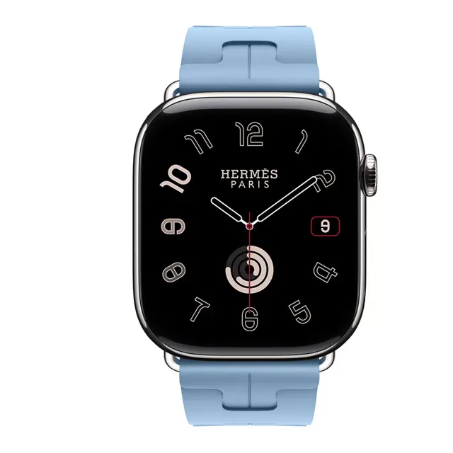 Series 11 Набрать &Apple Watch Hermès 46 Миллиметровая одинарная петля Kilim Складной ремешок на застежке