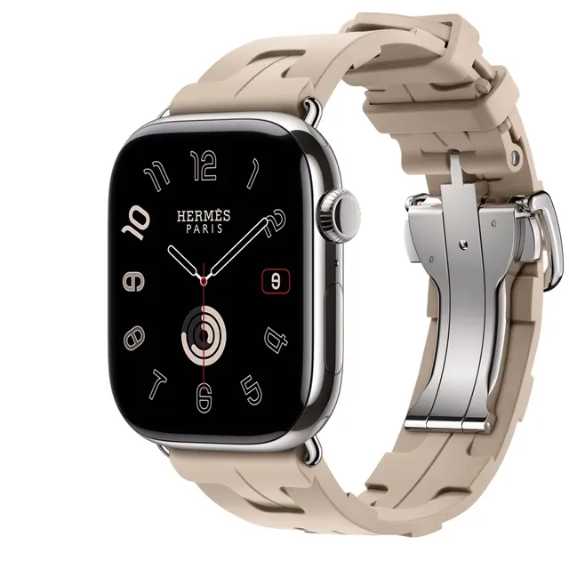 Series 11 Набрать &Apple Watch Hermès 46 Миллиметровая одинарная петля Kilim Складной ремешок на застежке