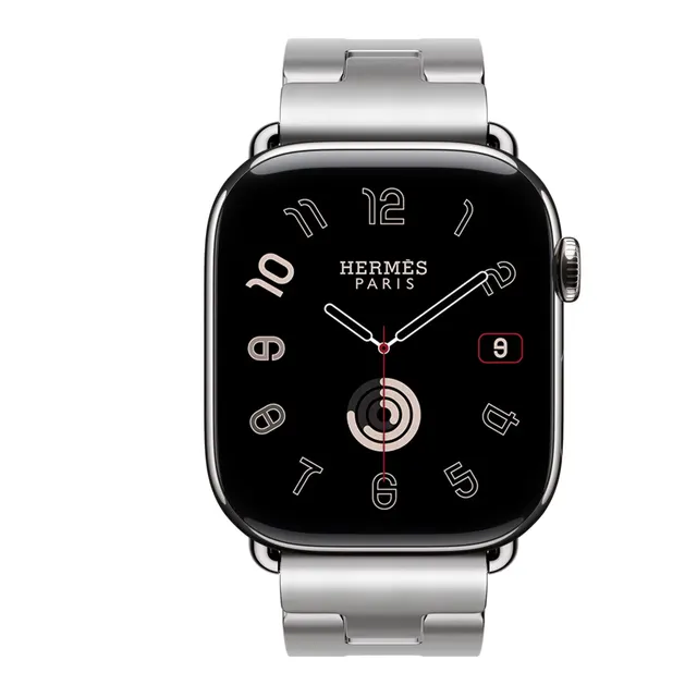 Series 11 Набрать &Apple Watch Hermès 46 Миллиметровая одинарная петля Grand H Ремешок