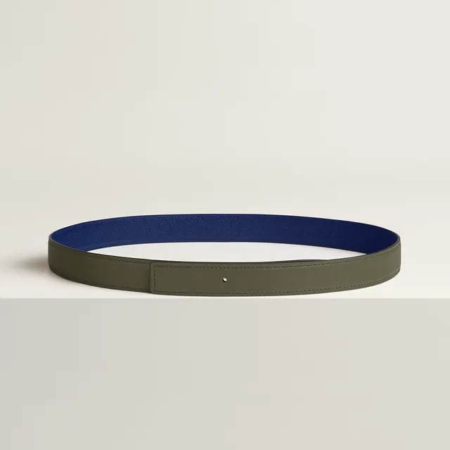 Реверсивный кожаный ремень 24 мм                