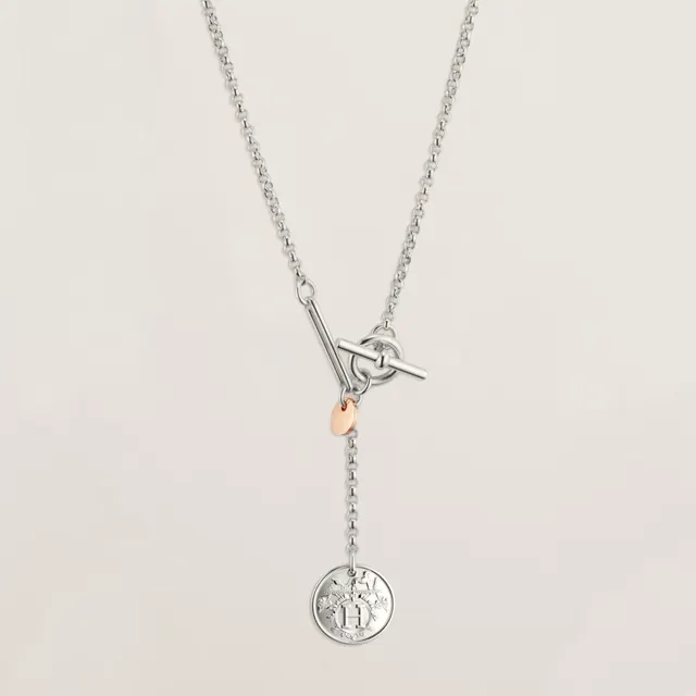 Hermès Ex-Libris Ожерелье, маленькое