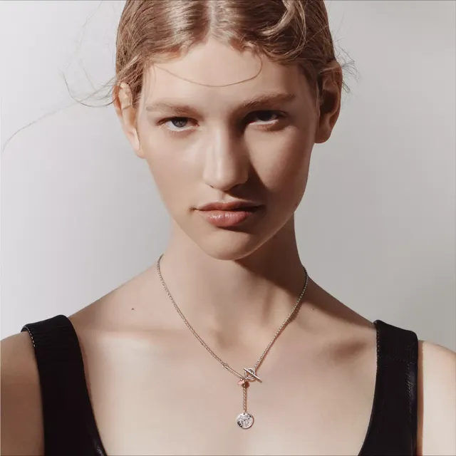 Hermès Ex-Libris Ожерелье, маленькое