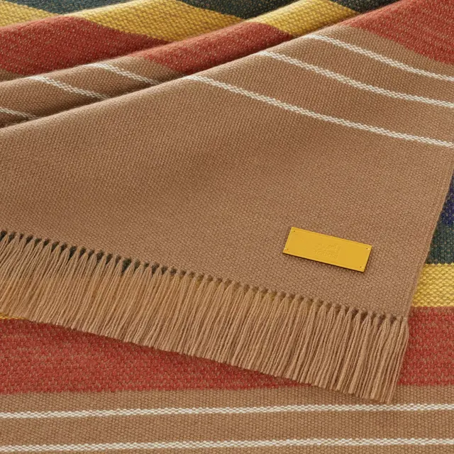Длинная шаль "Пейзаж Плато"