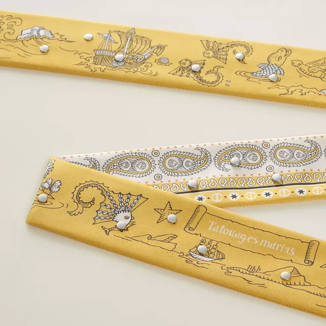 - Морские татуировки.Bandana«Заклепка саржевая лента