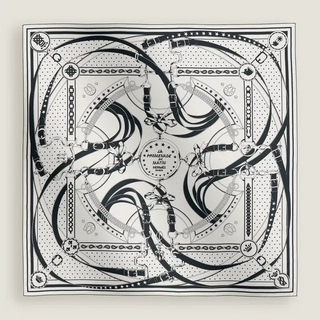 «Ранние утренние прогулки Bandana”140 Шарф двусторонний