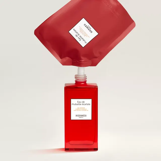 Шампунь с ароматом женьшеня Hermès Scarlet