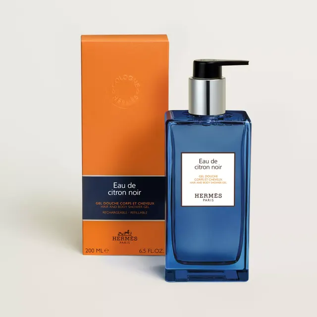 Черный лимонный шампунь Hermès