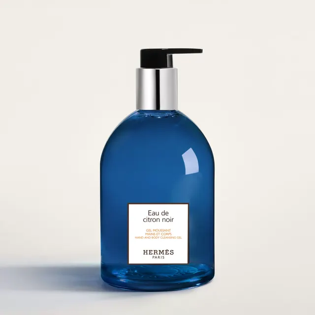Гель для мытья рук и тела Hermes с ароматом чёрного лимона